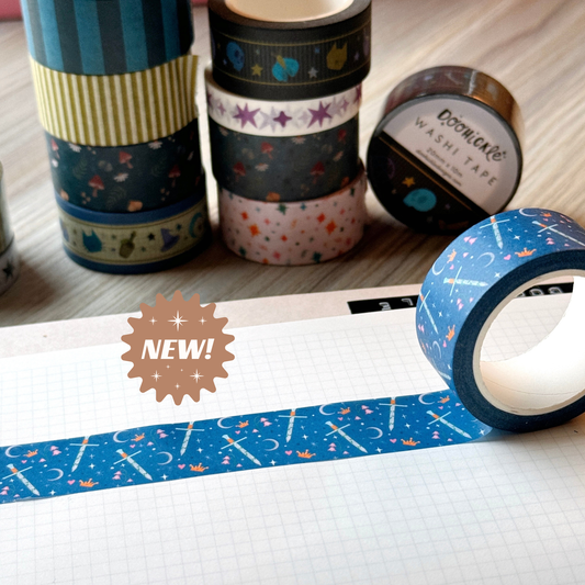 Romantasy Pattern Washi Tape
