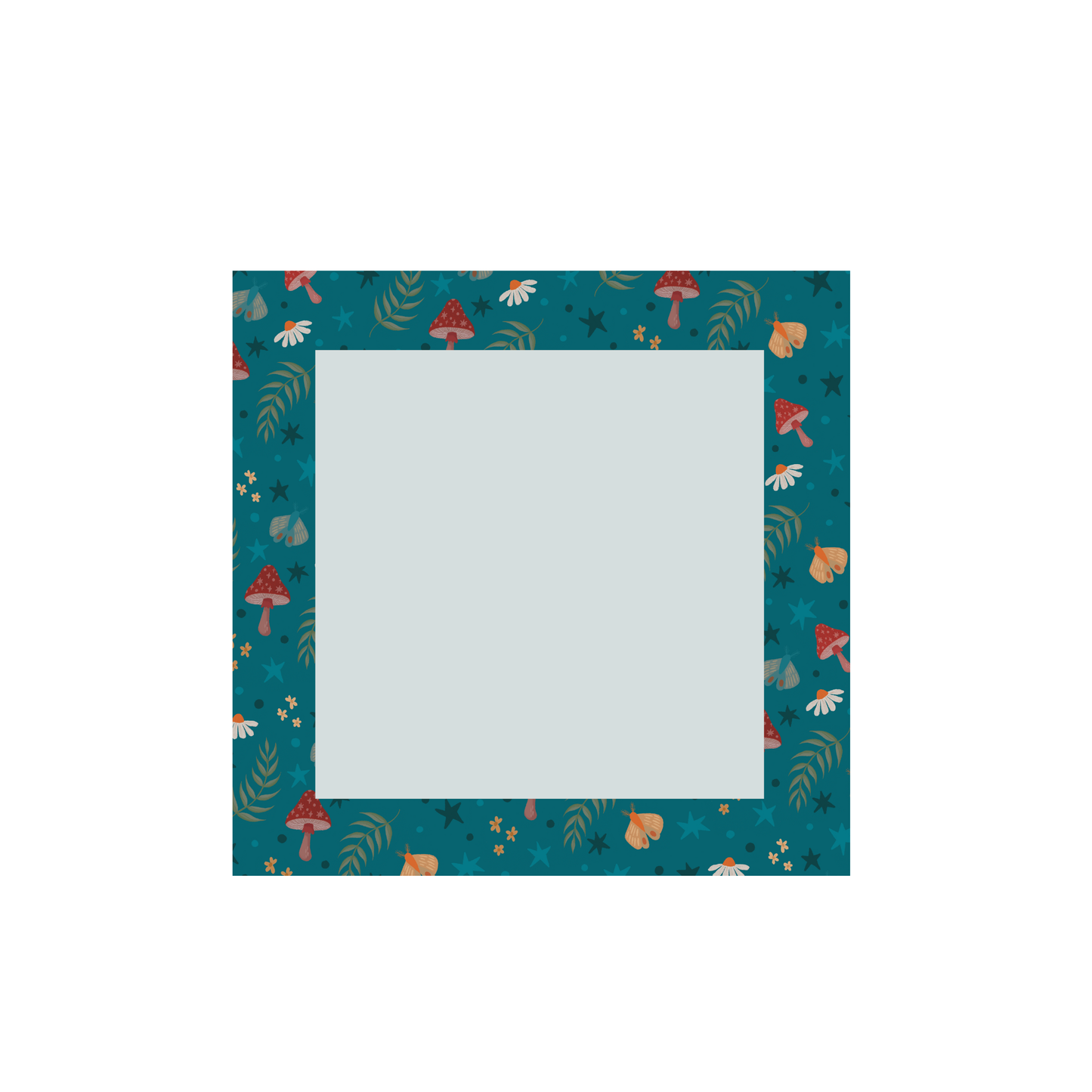 Shroomlight Mushroom Pattern Sticky Note (single)