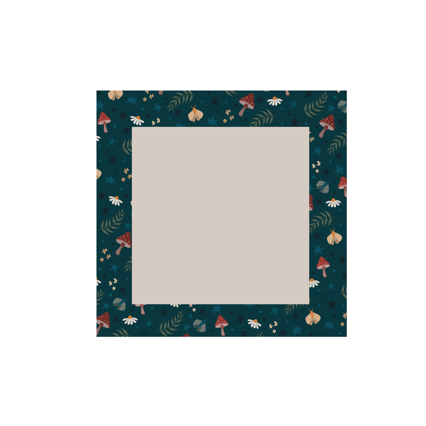 Shroomnight Mushroom Pattern Sticky Note (single)