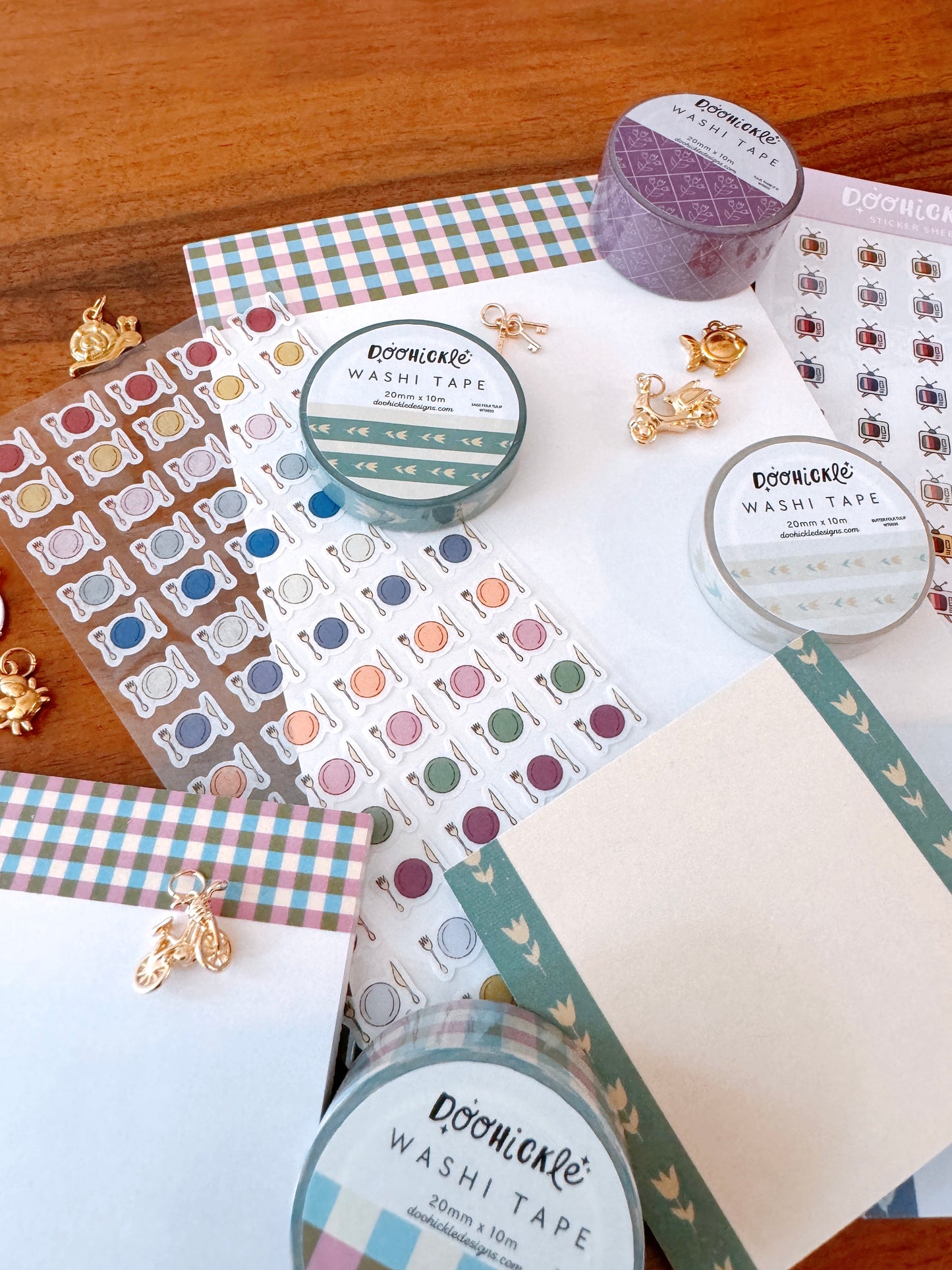 Sage Folk Tulip Washi Tape