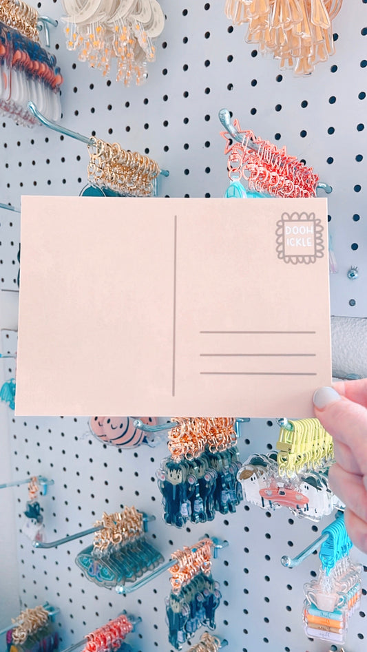 Mummy. Sorry, Mummy?! Ghostie Postcard (Silk Touch)