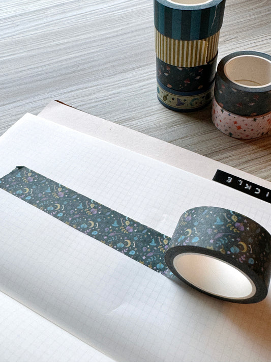 Witching Hour Pattern Washi Tape
