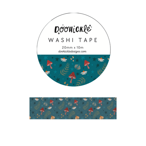 Shroomlight Pattern Washi Tape