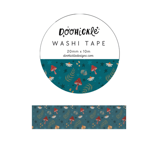 Shroomlight Pattern Washi Tape