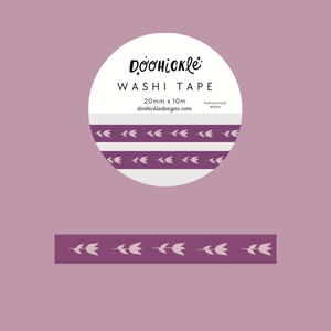 Plum Folk Tulip Washi Tape