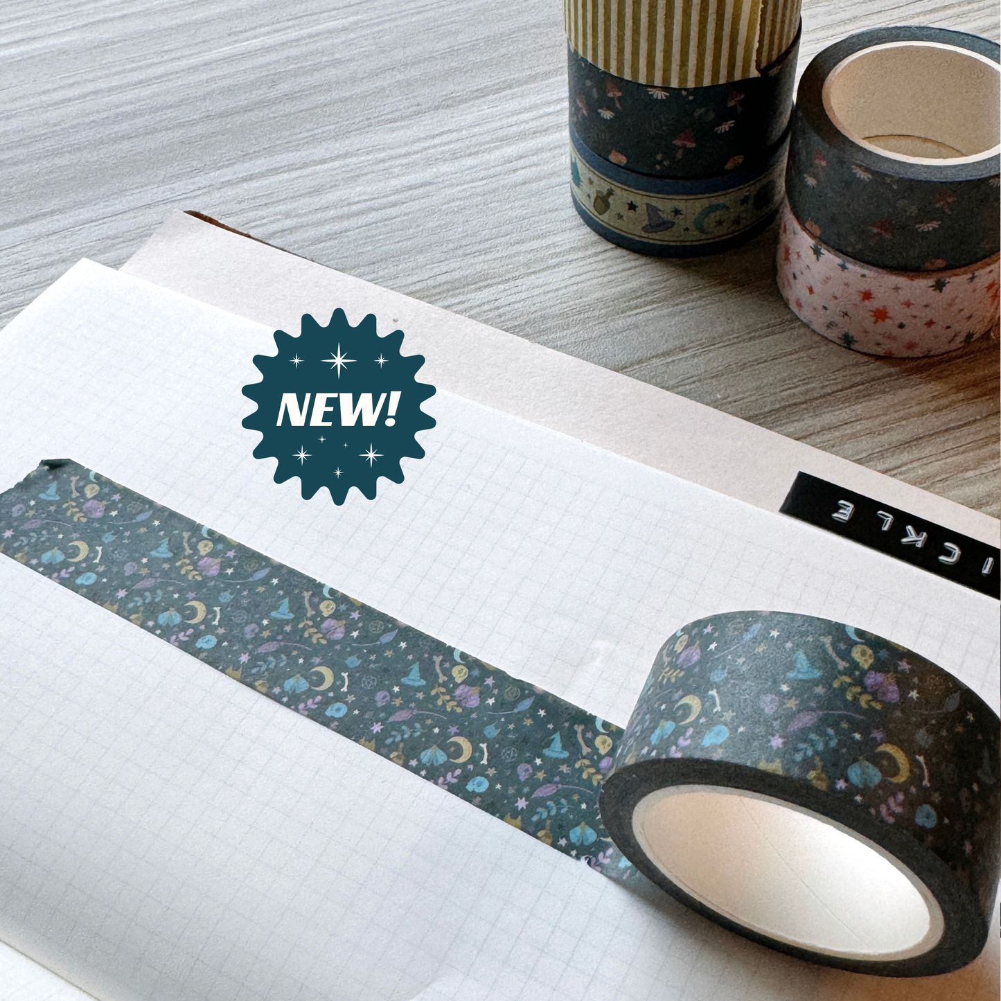 Witching Hour Pattern Washi Tape
