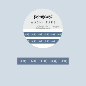 Slate Folk Tulip Washi Tape