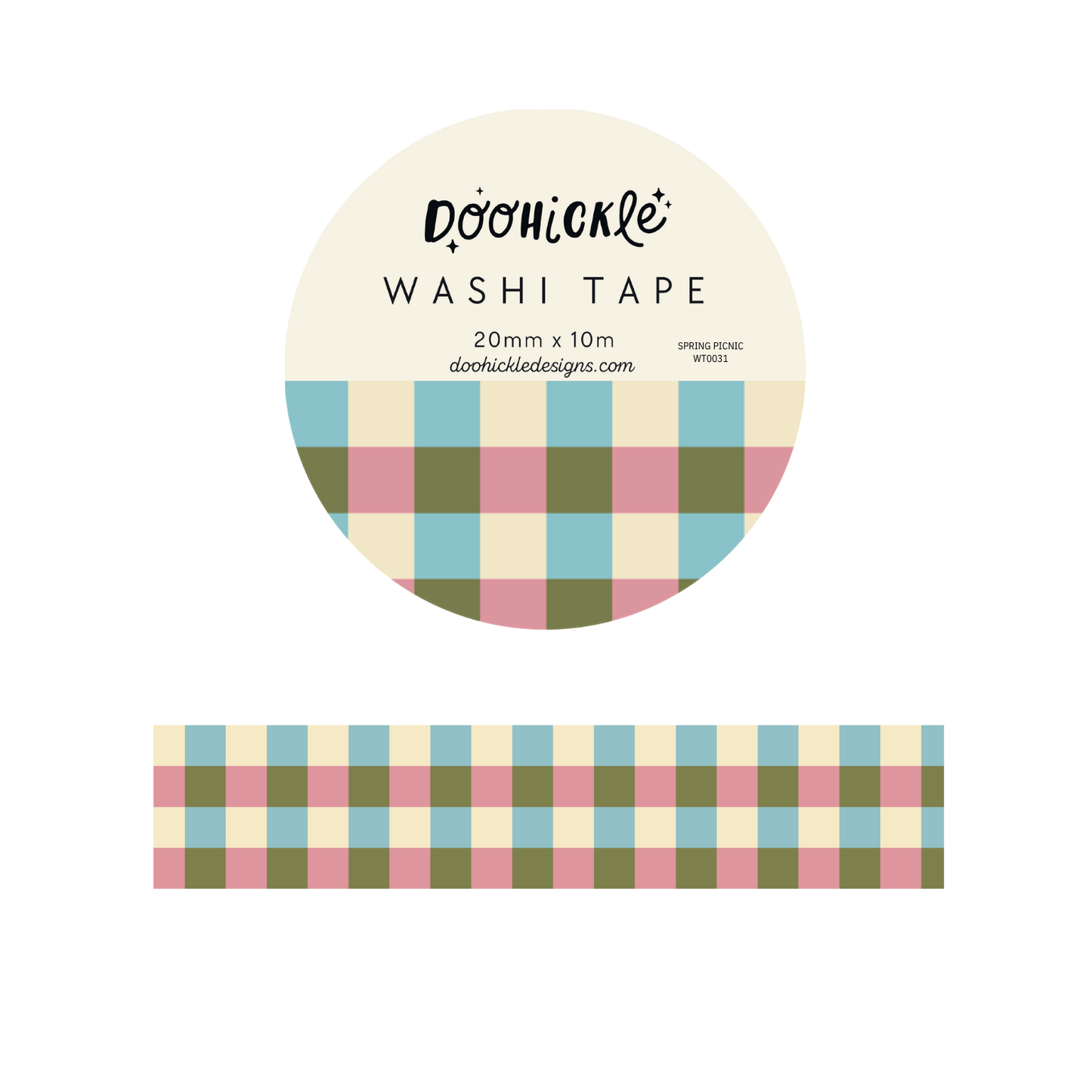 Spring Picnic Washi Tape