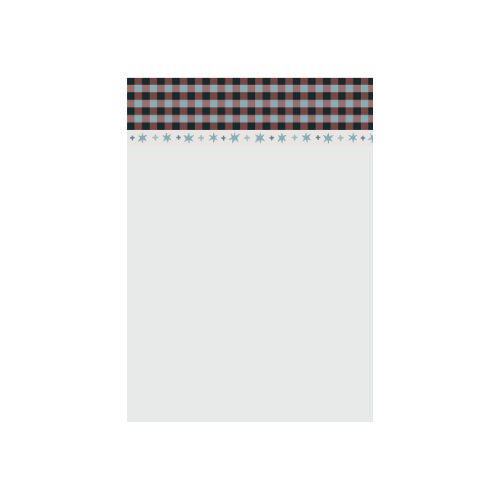 Moody Plaid Notepad