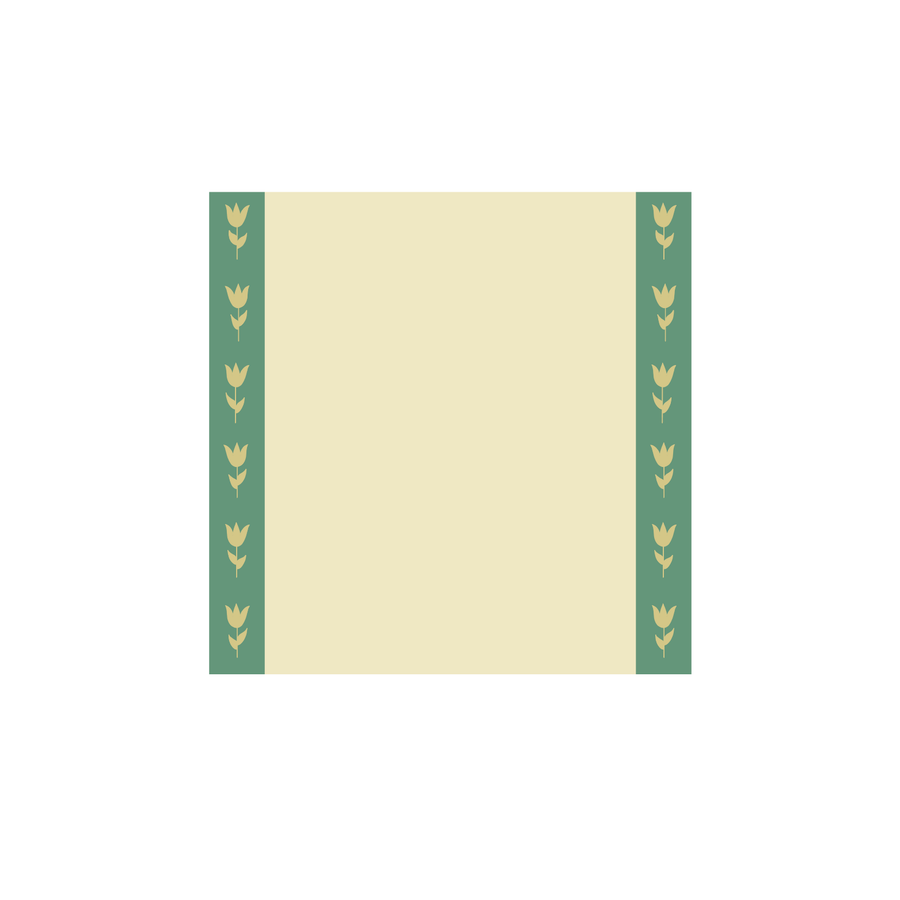 Sage Folk Tulip Sticky Note