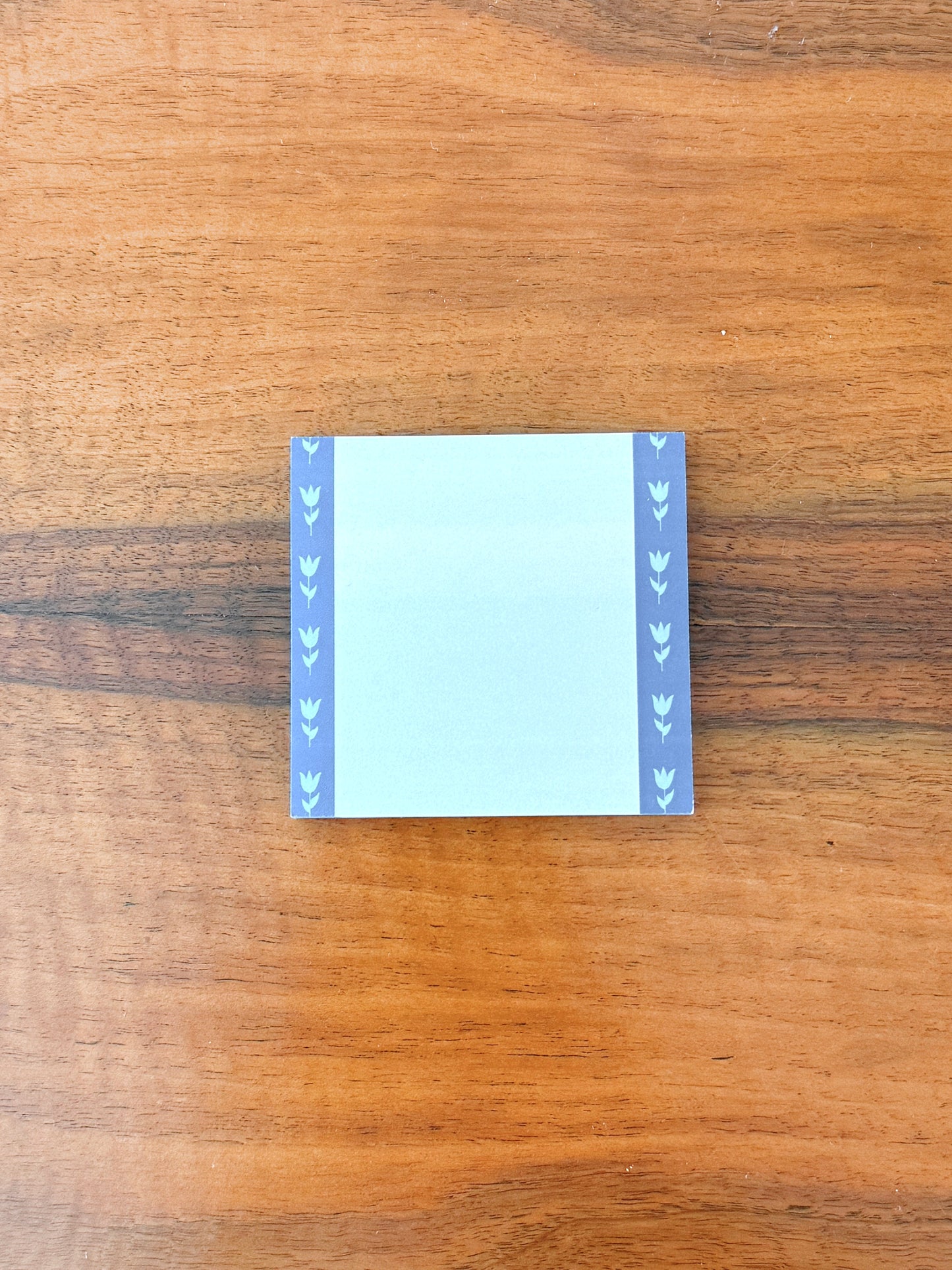 Slate Folk Tulip Sticky Note