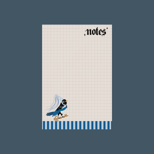 Maggie the Magpie Notepad