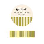 Moss Green Stripe Washi Tape