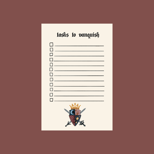 Tasks to Vanquish Notepad