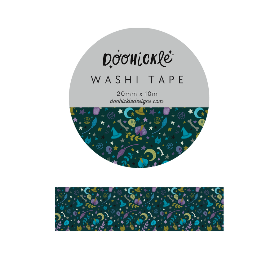 Witching Hour Pattern Washi Tape