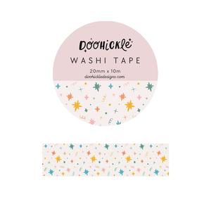 Starfetti Pattern Washi Tape