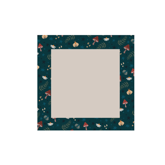 Shroomnight Mushroom Pattern Sticky Note (single)