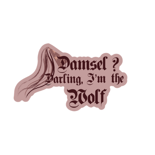 Damsel? Vinyl Sticker