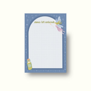 Stones Left Unturned Fairy Notepad