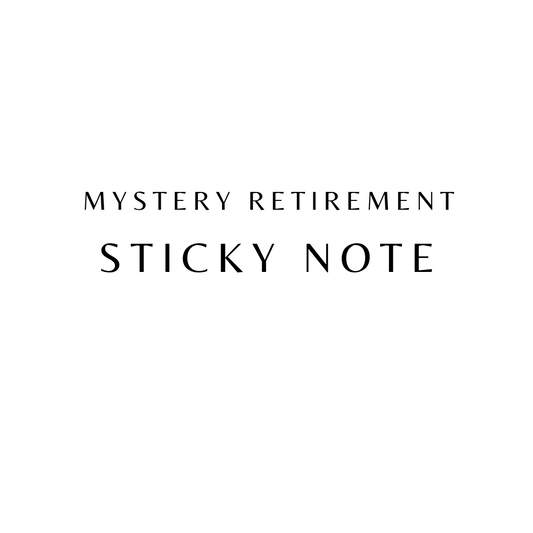 MYSTERY RETIRED STICKY NOTE (Single)