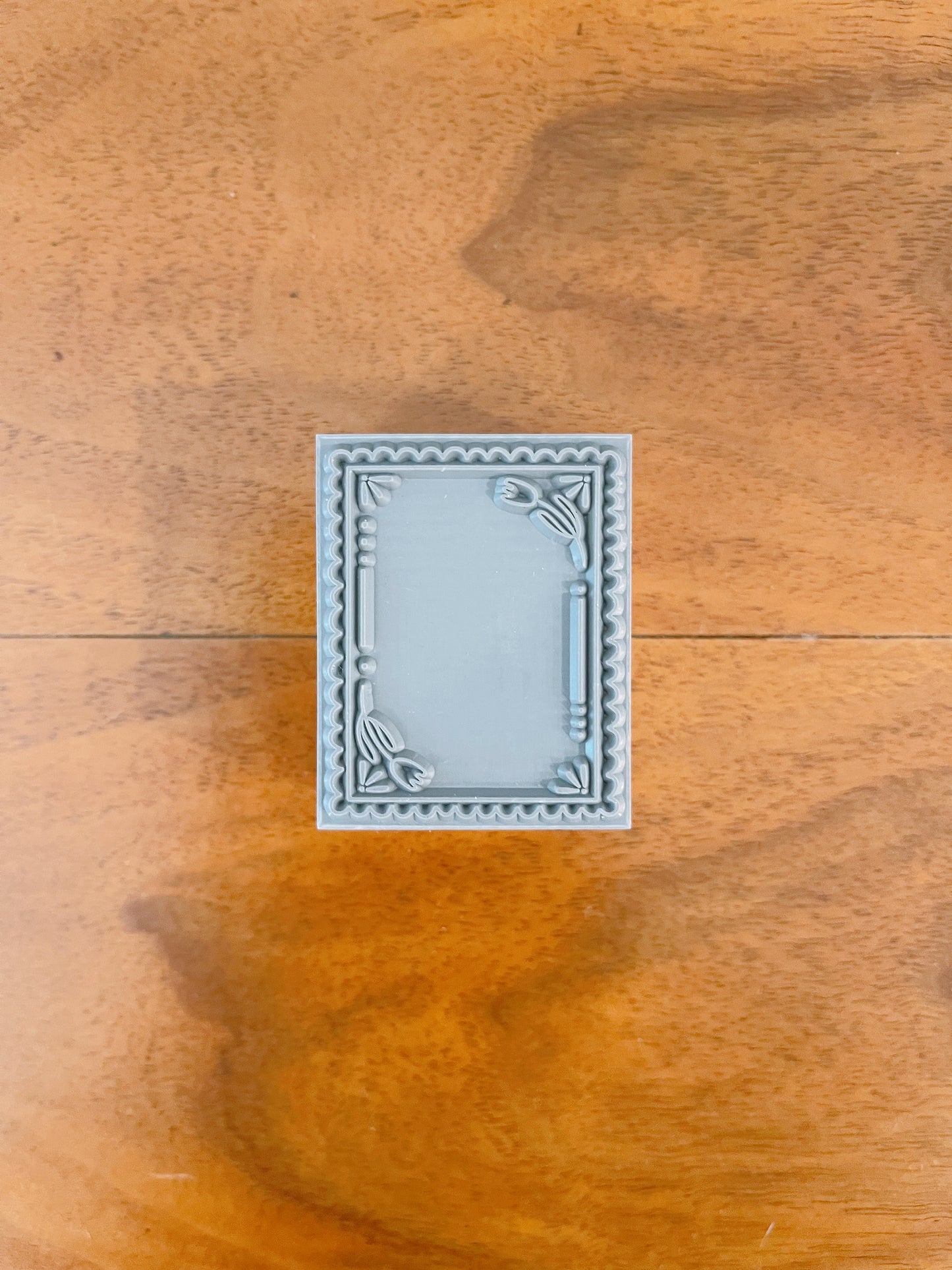 Vintage Frame Rubber Stamp