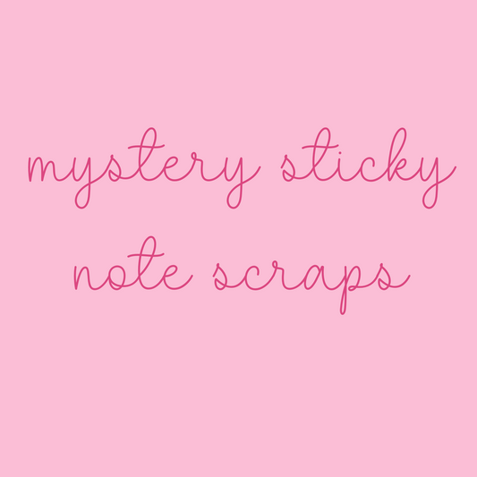 Mystery Sticky Note Scraps (single)