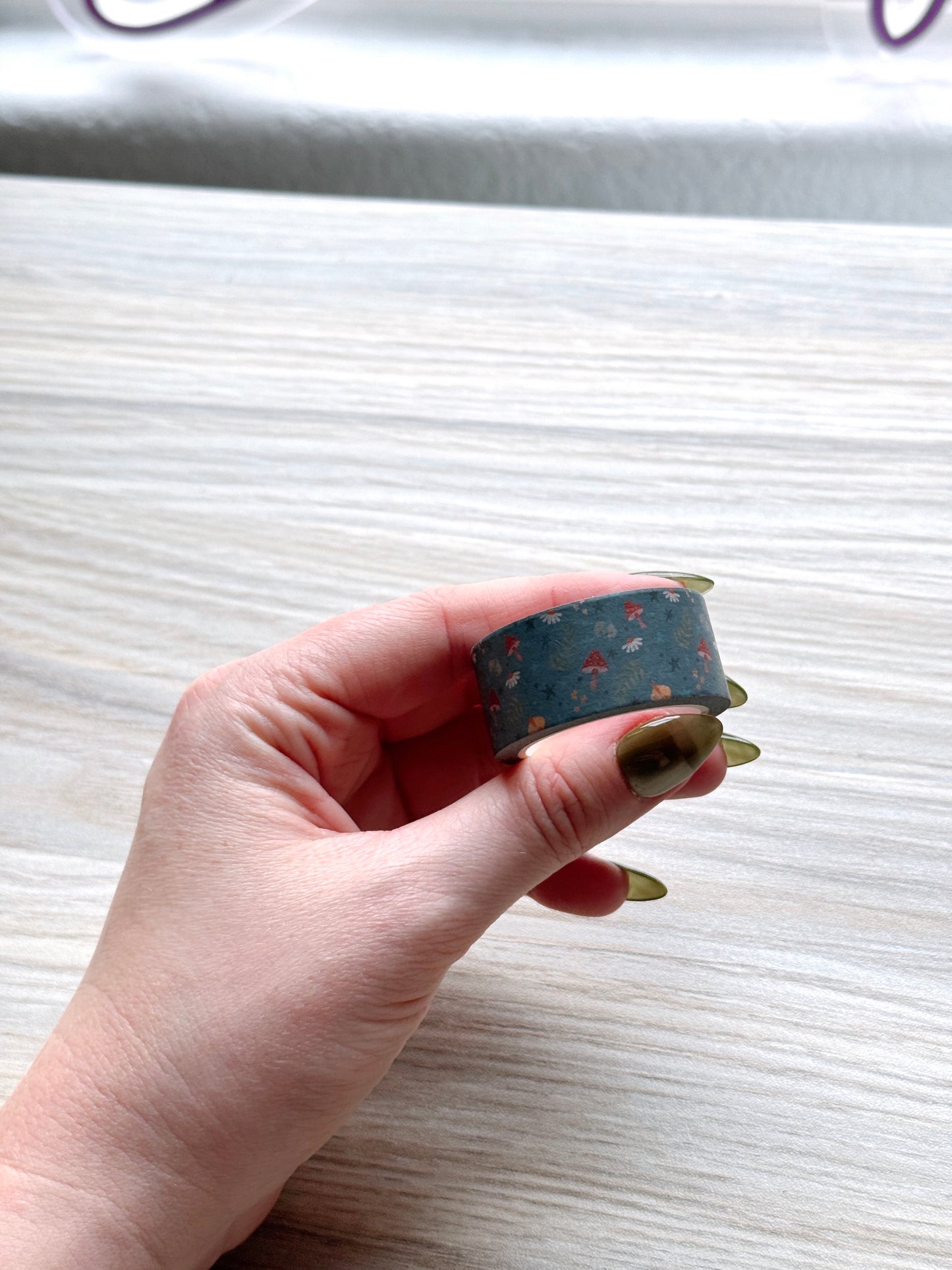 Shroomlight Pattern Washi Tape