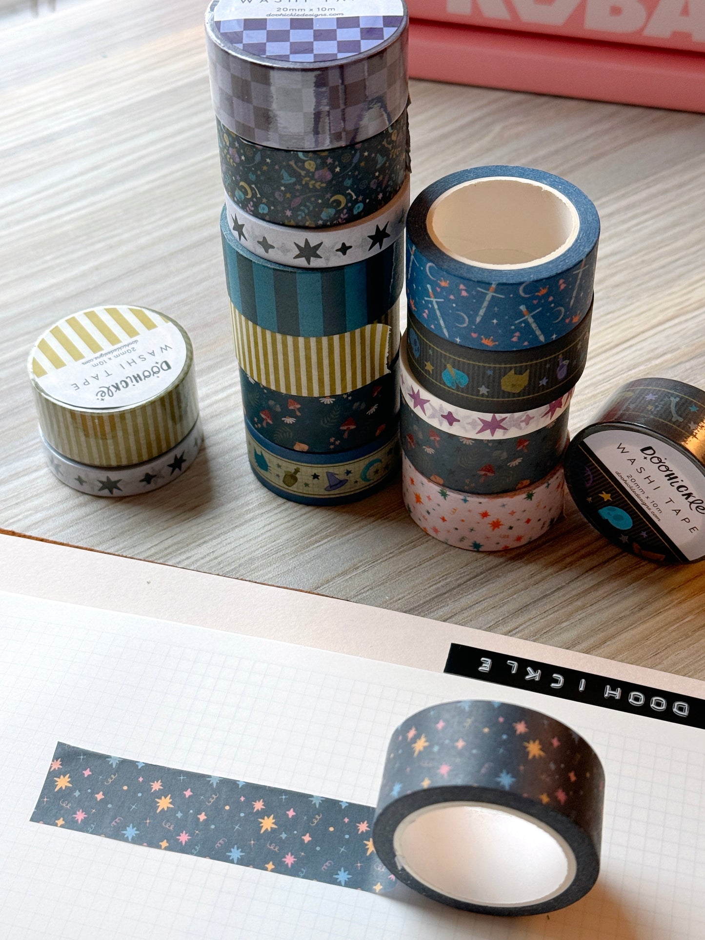 Nightfetti Pattern Washi Tape