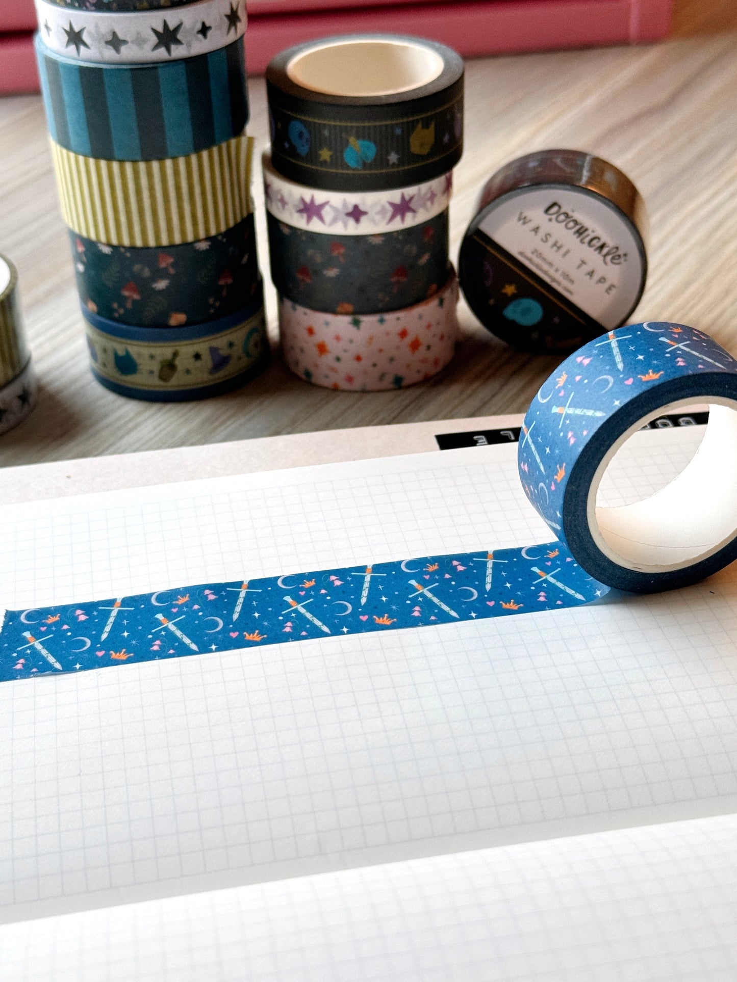 Romantasy Pattern Washi Tape