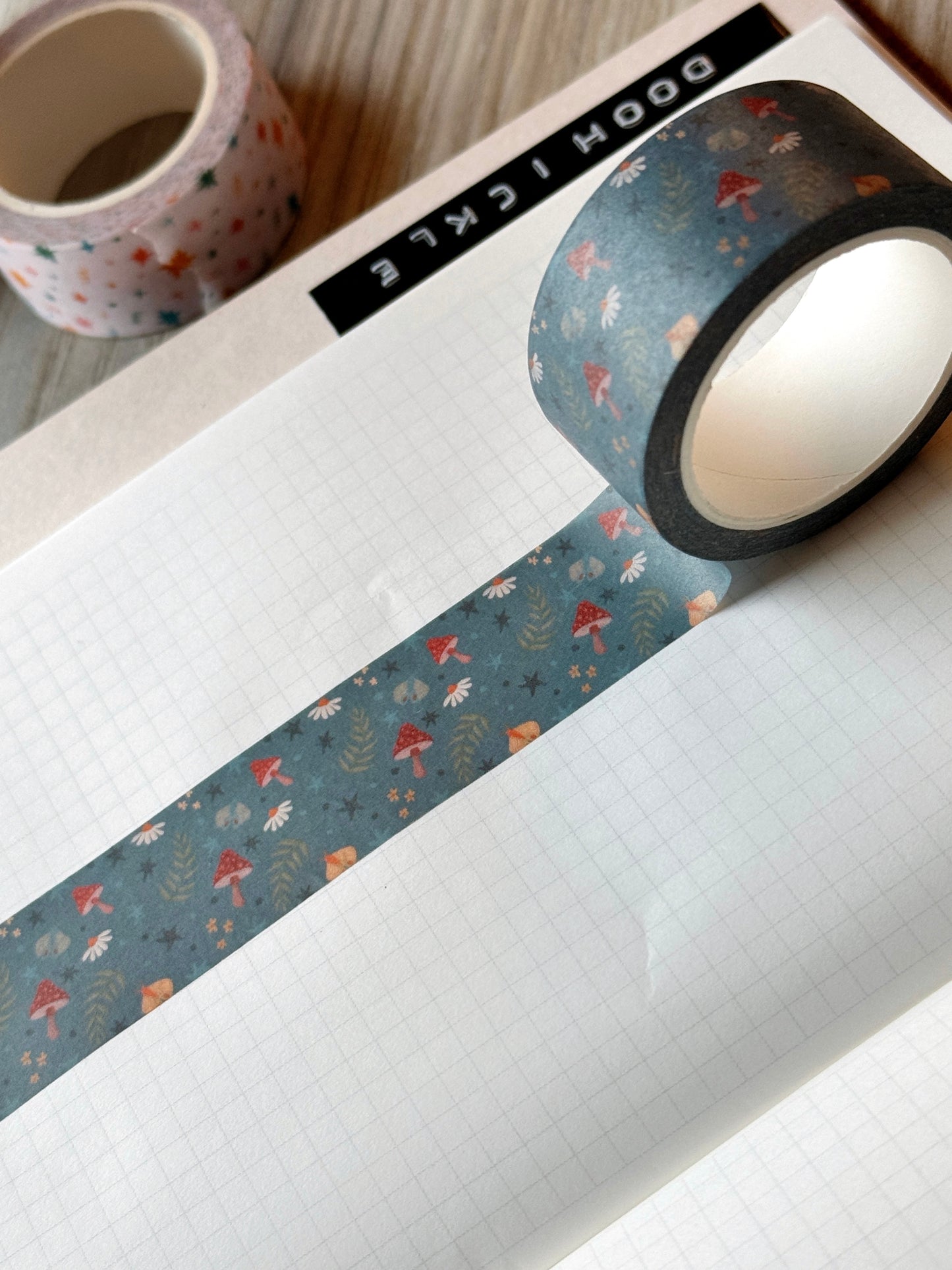 Shroomlight Pattern Washi Tape