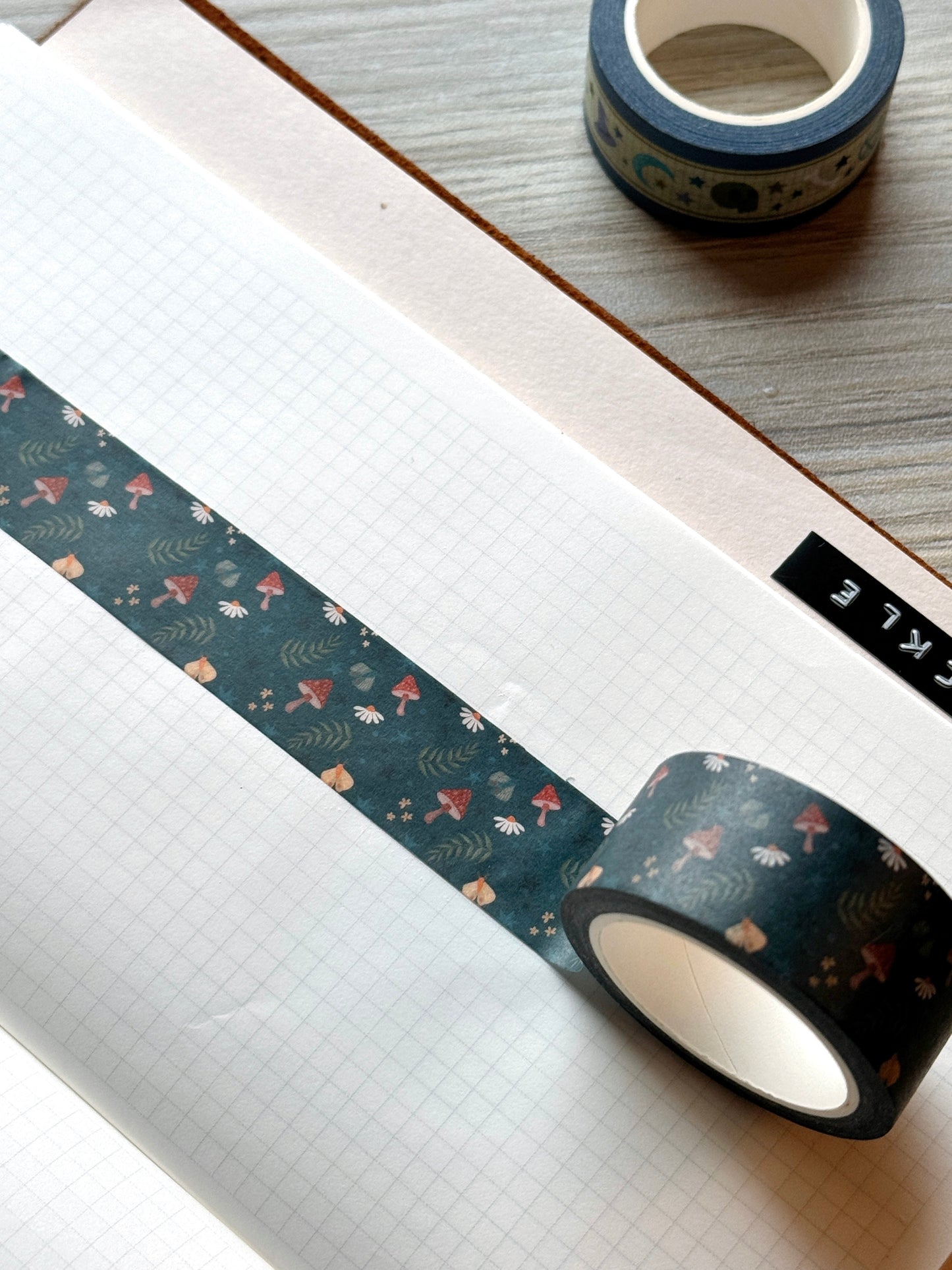 Shroomnight Pattern Washi Tape