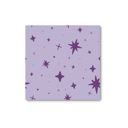 Purple Sparkle Sticky Note (single)