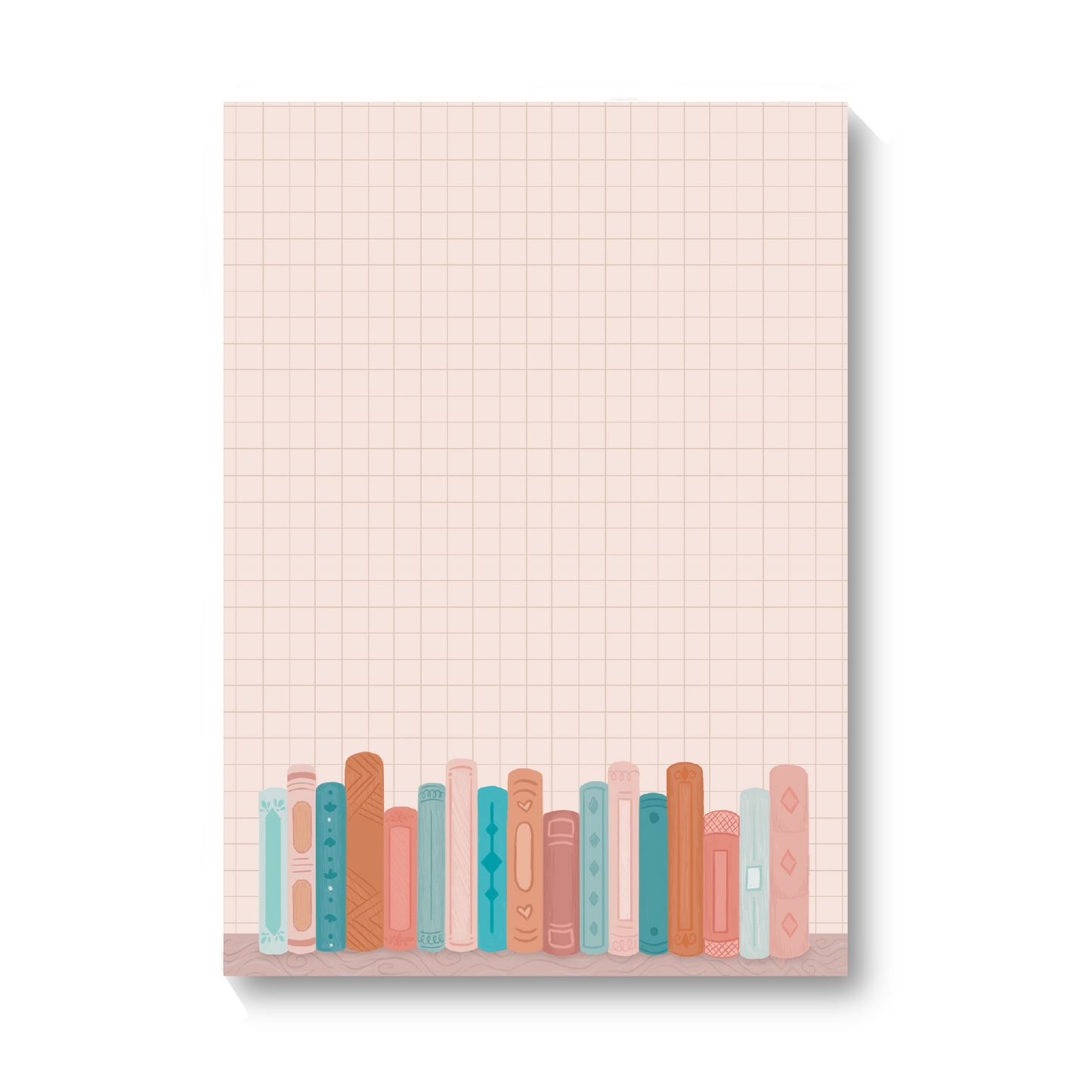 Bookworm Grid Notepad