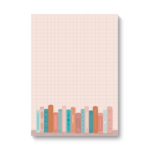 Bookworm Grid Notepad