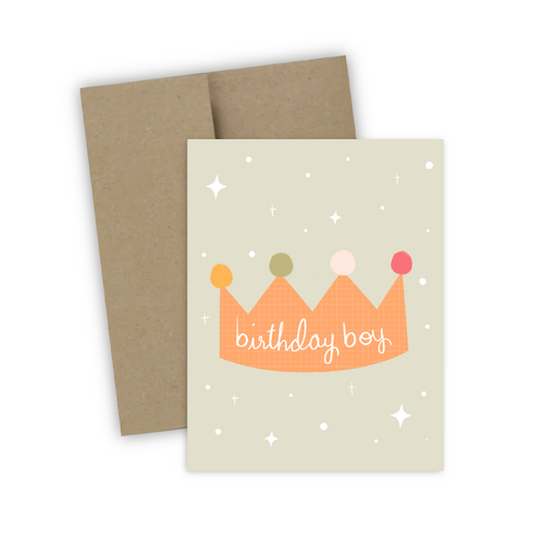 Birthday Boy Greeting Card
