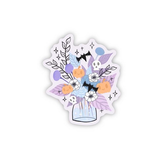 Spooky Arrangement Vinyl Sticker