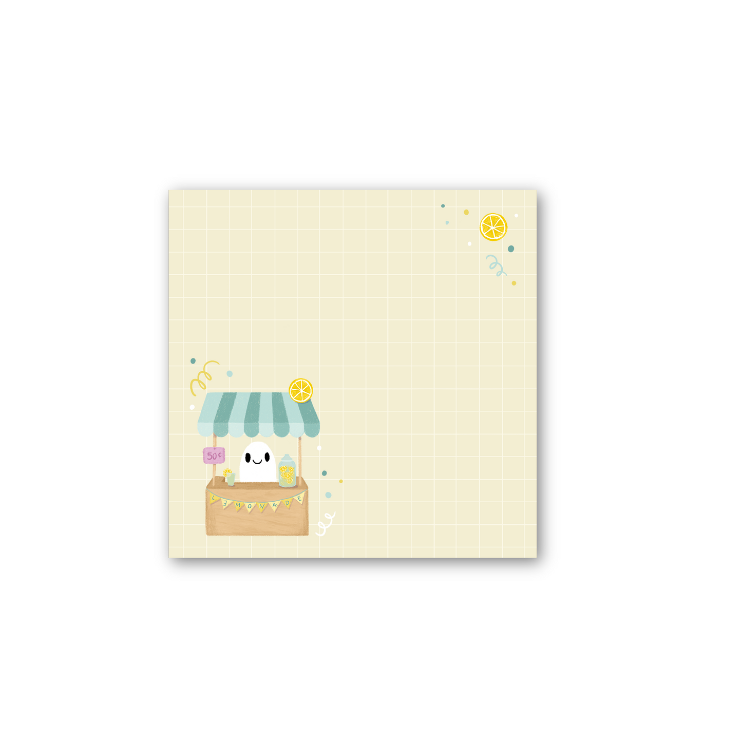 Lemonade Stand Sticky Note (single)