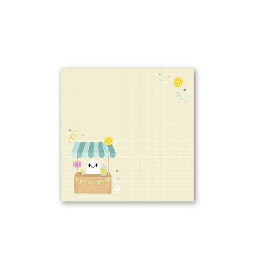 Lemonade Stand Sticky Note (single)