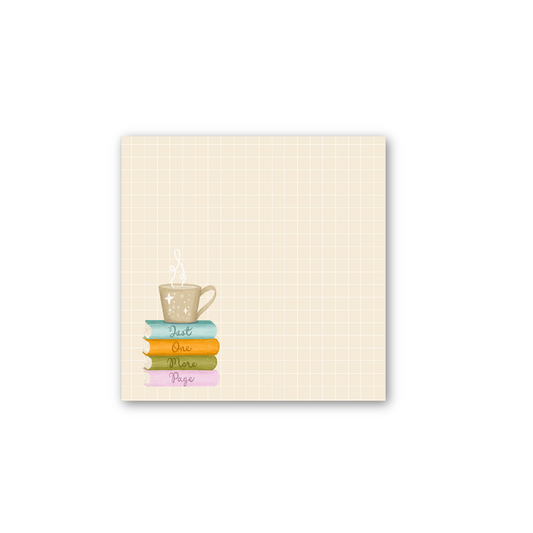 Just One More Page Sticky Note (single)