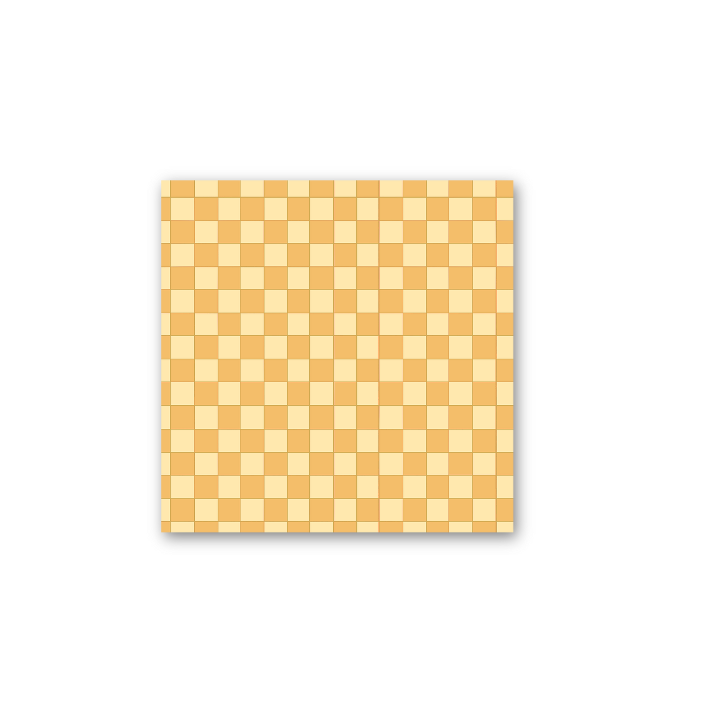 Dawn Sticky Note -Checkered (single)