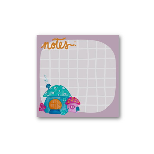 Cottagecore House Sticky Note (single)