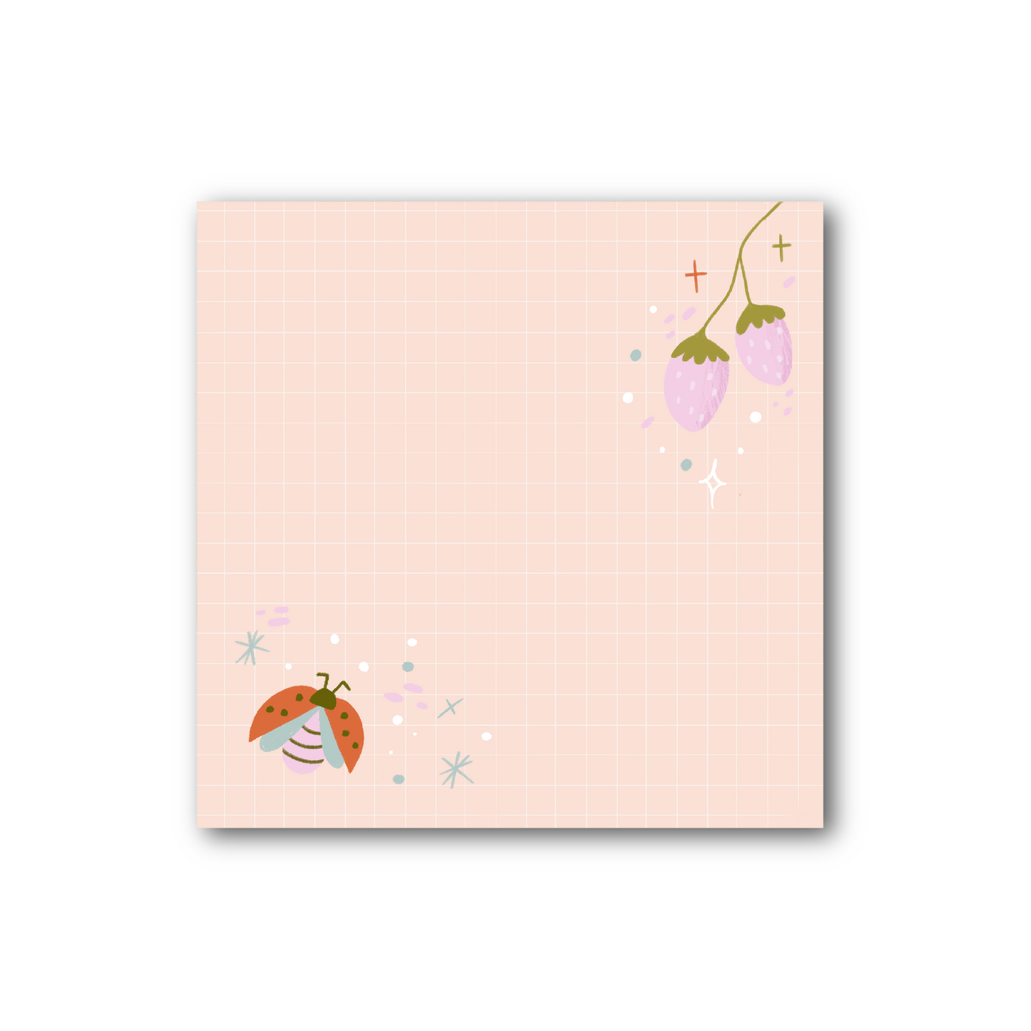 LadyBerry Sticky Note (single)