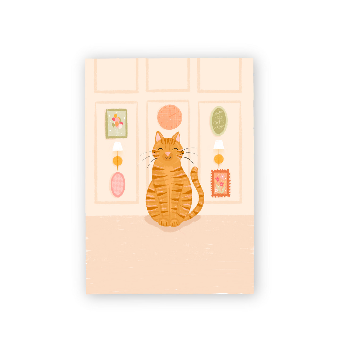 Winnifred the Orange Tabby Cat (Silk Touch)