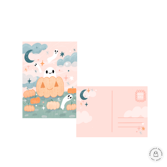 Pumpkin Patch Postcard (Silk Touch)