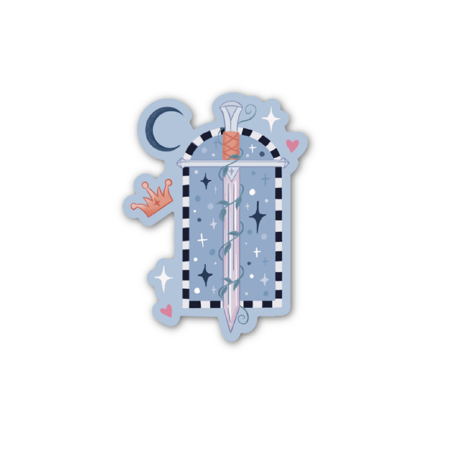 Romantasy Sword Vinyl Sticker