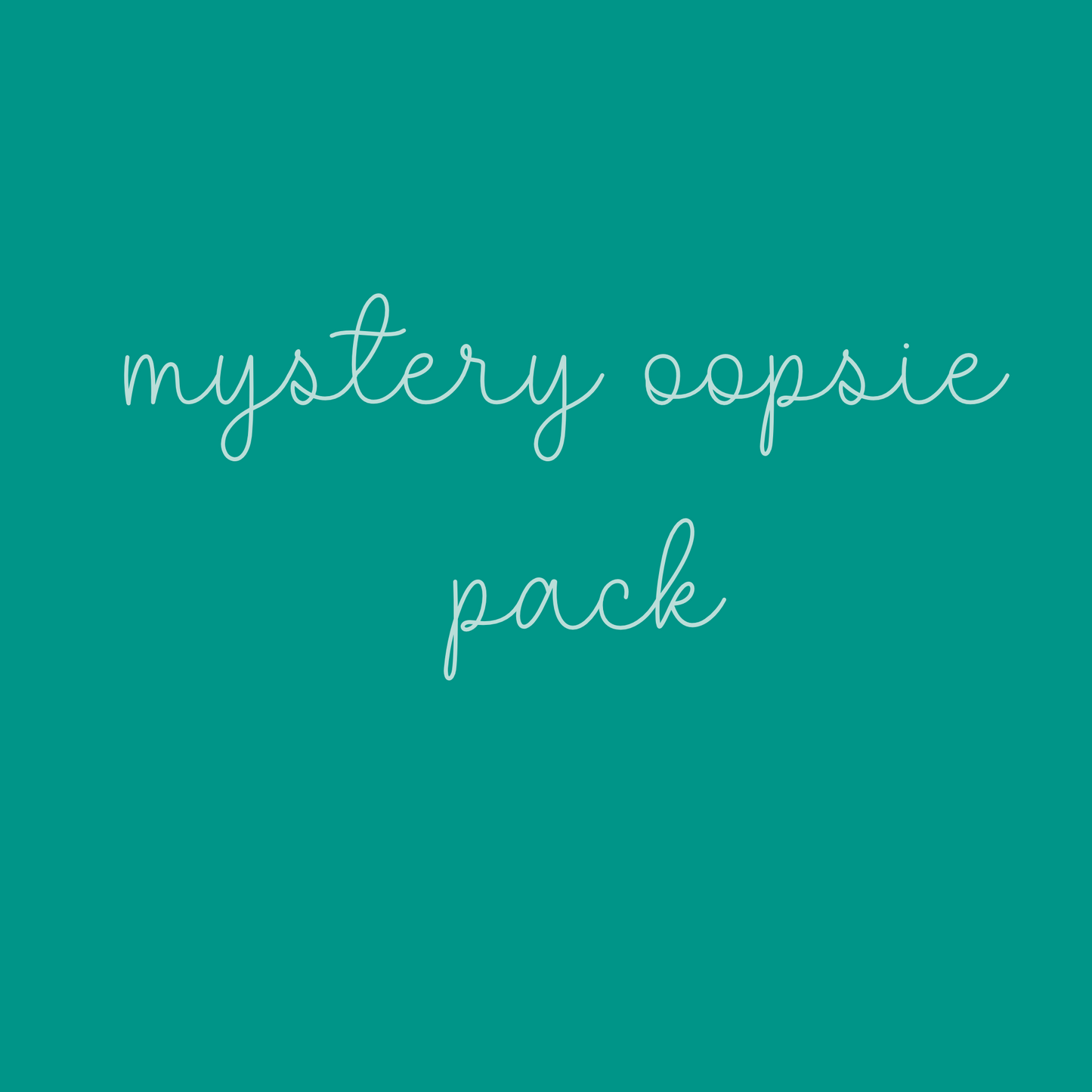 OOPSIE MYSTERY PACK