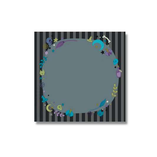 Witching Hour Striped Element Sticky Note (single)