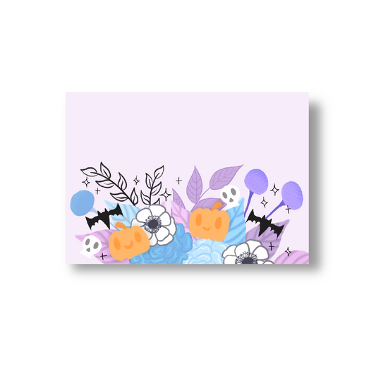 Spooky Arrangement Large Sticky Note (single)