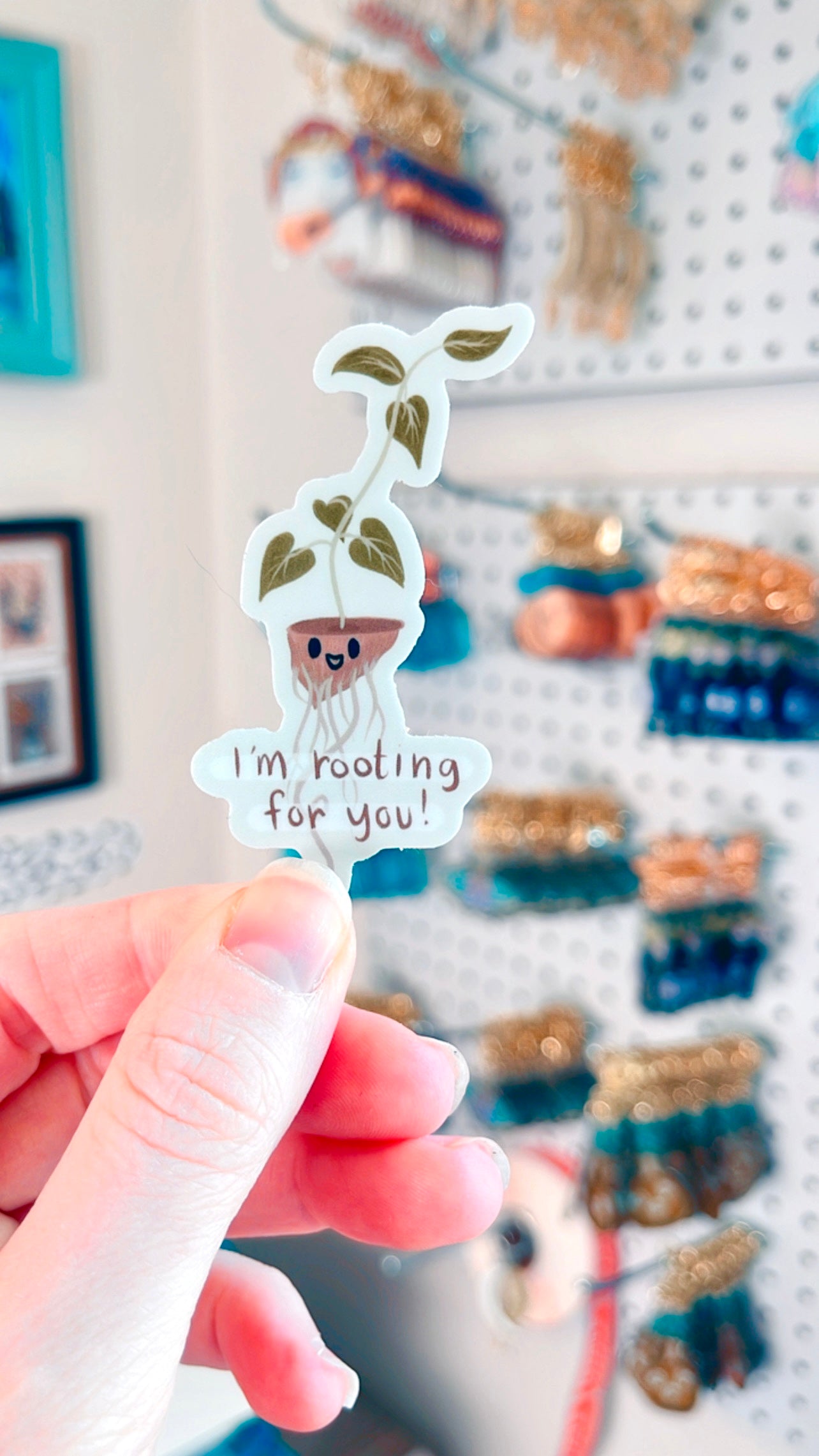 Rooting For You Vinyl Sticker