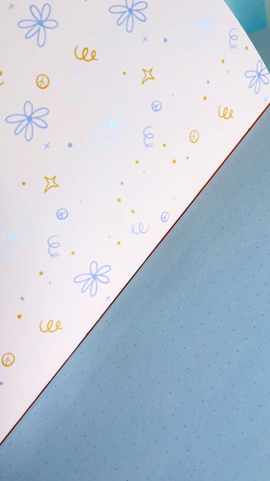 Bloom Soft-Cover Notebook (Dot Grid Paper)